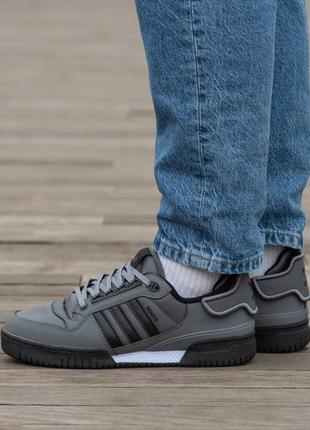 Adidas benito x bad bunny grey5 фото