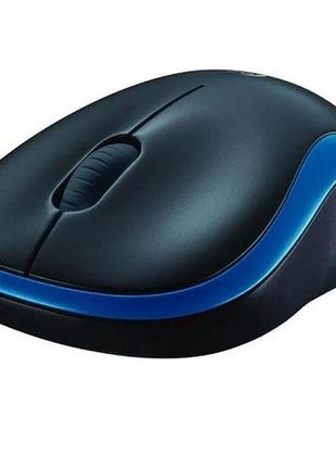 Мышка беспроводная logitech m185 wireless 1000dpi 3кн blue