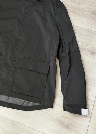 Черная мужская куртка весна-лето ветровка куртка5 фото