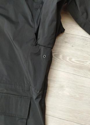 Черная мужская куртка весна-лето ветровка куртка6 фото