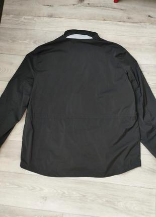 Черная мужская куртка весна-лето ветровка куртка8 фото