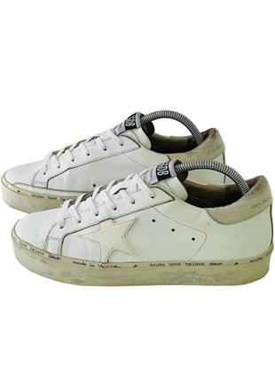 Golden goose hi star женские оригинальные кроссовки премиум класса