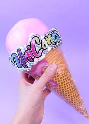 Ігровий набір з фігуркою unicones єдиноріг, іграшка морозиво ріжок