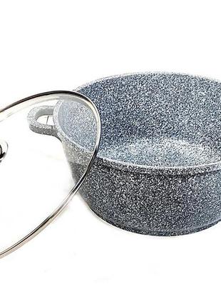 Каструля казан з гранітним покриттям 5,8 літра bn-318