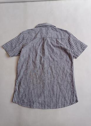 Livergy. лляна сорочка з коротким рукавом м розмір.10 фото