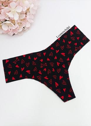 Бесшовные трусики стринги victoria’s secret