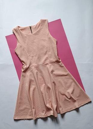 🧸 розпродаж! фактурна рожева сукня. нюансик 🧸4 фото