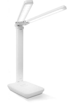 Світлодіодна лампа led настiльна з акумулятором titanum tltf-010w 6w 2700-6000k біла