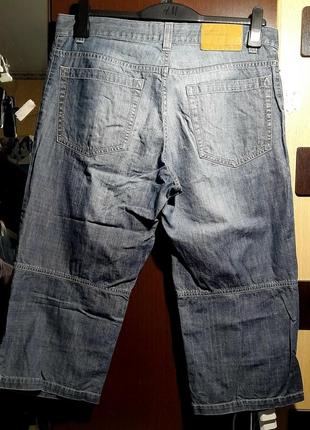 Брендовые джинсовые бриджи, летние лёгкие шорты4 фото