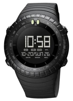Чоловічий наручний годинник skmei black 1992bk без подарункової коробки