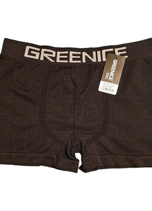 Мужские бесшовные эластичные шорты-боксеры greenice4 фото