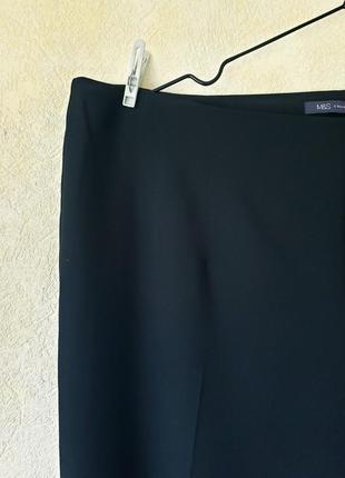 Новые черные  зауженные базовые брюки на высокий рост с высокой талией marks and spencer 18 uk8 фото