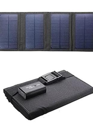 Сонячна панель solar panel 15w 1xusb c0549 зарядний пристрій