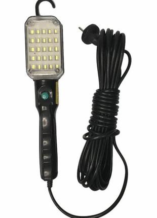 Фонарик с магнитом bl 9025 220v, 9м.