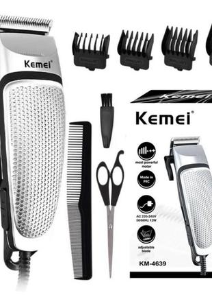 Машинка для стрижки волосся kemei lfj-km-4639 (40)