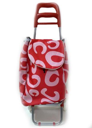 Тачка сумка з коліщатками кравчучка 96см mh-1900 red