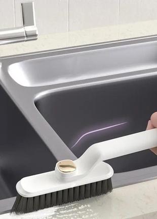Універсальна щітка для чищення щілин і важкодоступних місць gap brush, 360 градусів