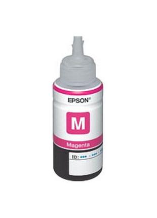 Чорнило для картриджа epson c13t67334a l800 ink bottle 70ml пурпурний