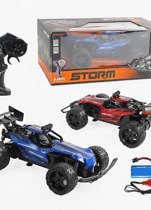 Машина на радіокеруванні 666-832 a  2 кольори, металопластиковий корпус, акумулятор 7.4 v, пульт 2.4 ghz