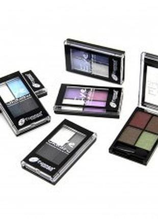 Тіні для повік 4 кольори farres 1014-b (перламутровий)