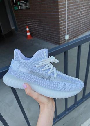 Жіночі текстильні кросівки adidas yeezy boost 350 static адідас ізі буст 350