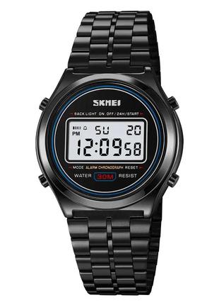 Мужские наручные часы skmei 2146 винтаж черные