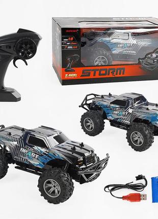 Машина на радіокеруванні 666-835 a  акумулятор 7.4 v, пульт 2.4 ghz, гумові шини, в коробці