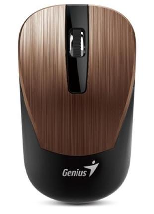 Мышь компьютерная genius nx-7015 беспроводная/1600 dpi коричневый