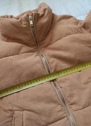 Вельветовый дутик , куртка на девочку primark 10 -11 лет5 фото