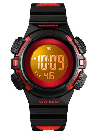 Детские наручные часы skmei 1485 (красные с черным)