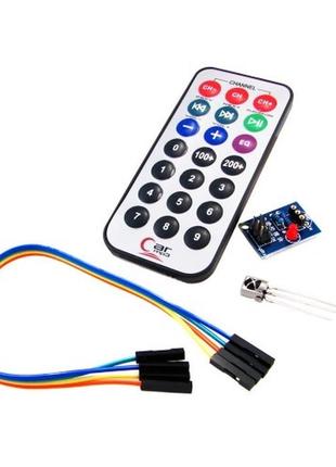 Модуль ик управления hx1838 с пультом для arduino