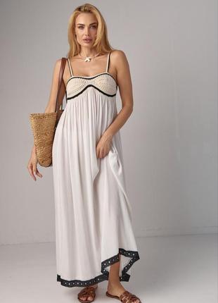 Пляжний сарафан з мусліну😍😍😍