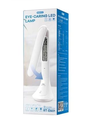 Настільна лампа remax rt-e601 сенсорний екран microusb (біла)