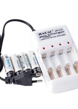 Зарядное устройство для jiabao digital charger jb-212 белое