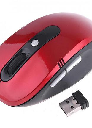 Беспроводная оптическая мышь мышь mhz g 108 wireless red