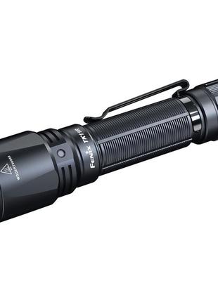 Ручной тактический фонарик fenix tk11r 1600лм зарядка через type-c (черный)