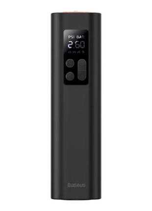 Портативный компрессор baseus для автомобиля 3м 12v crcq000001