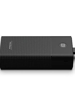 Портативний зарядний пристрій pineng pn-899 30000mah power bank чорний2 фото
