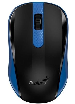 Миша комп'ютерна genius nx-8008s 31030028402 1200dpi бездротова чорний з синім