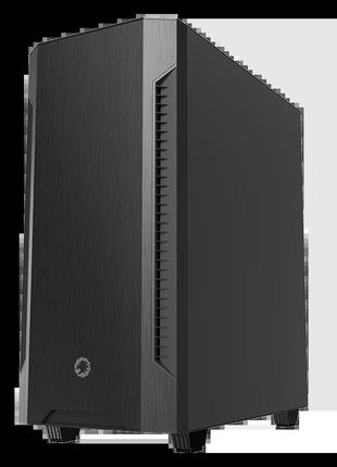 Корпус gamemax fortress tg без блока питания middle/midi tower черный