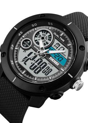Спортивний годинник skmei 1361 black водонепроникний