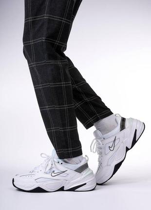 Мужские кроссовки nike m2k tekno essential white black &lt;unk&gt; smb3 фото