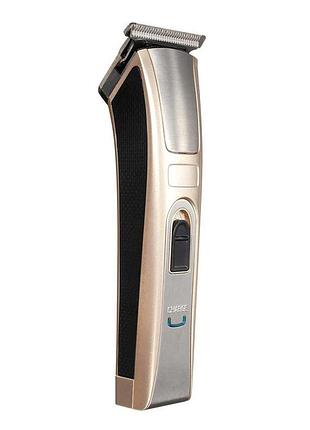 Машинка для стрижки gemei gm-657 5вт silver