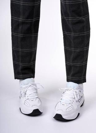 Жіночі кросівки nike m2k tekno essential white black знижка sale | smb3 фото