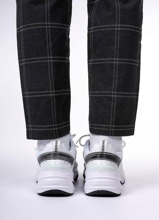 Жіночі кросівки nike m2k tekno essential white black знижка sale | smb6 фото