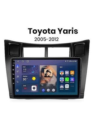 Магнітола android toyota yaris 2005-2012, 1/32, 4 ядра + рамка!