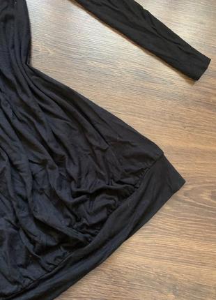 Черная кофта джемпер с блестками паетками размер xs s m3 фото