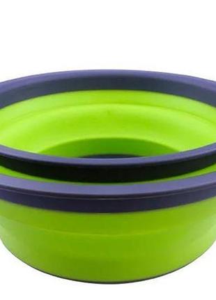 Друшляк силіконовий складаний collapsible filter baskets 7105, 2 шт