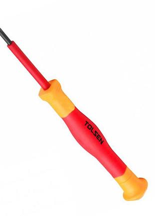 Изолированная прецизионная отвертка с наконечником звездочка torx t20 до 1000 в tolsen tools premium 50 мм