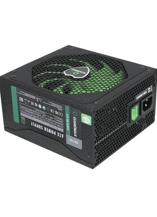 Блок питания atx gamemax gm-700 apfc коробочный/модульный 12в черный